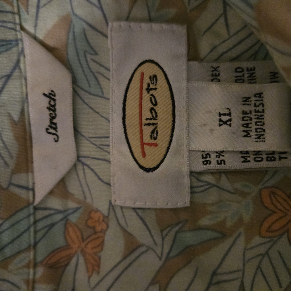 Talbots  Button Down Size Xl - Picture 2 of 3